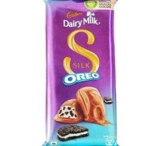 Cadbury Dairy Milk Silk Oreo Chocolate Bar, 130 g