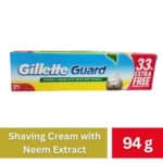 GILLETTE SAVING GUARD NEEM CREAM 94g