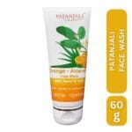 PATANJALI Orange- Aloe Vera Face Wash 60 g