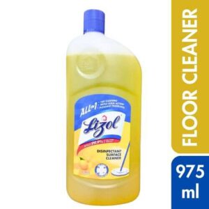Lizol Disinfectant Surface & Floor Cleaner Liquid, Citrus - 975 ml