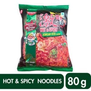 Nissin Hot & Spicy Korean Veg Noodles 50 g