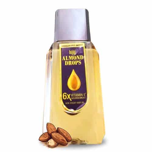 Bajaj Almond Drops Hair Oil 45 ml | Nourishment for Healthy, Beautiful Hair |
