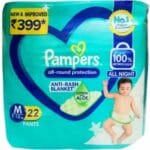 Pampers M Size Diapers 22 Pants