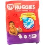 Huggies M Size Diapers 16 Pants