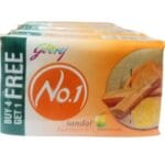 Godrej No.1 Sandal Soap 500g